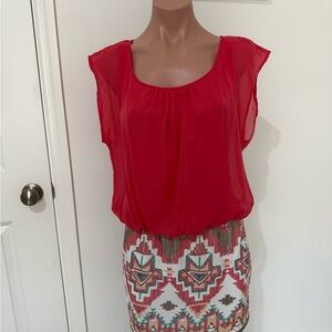 As U Wish Sleeveless Dress Relaxed Fit